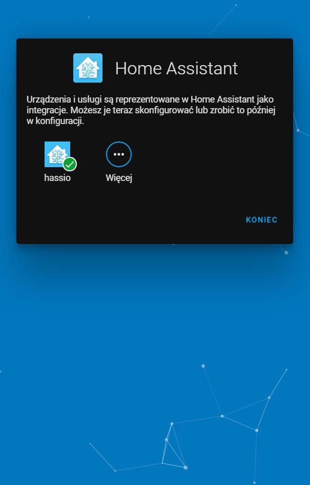 Konfiguracja Home Assistant